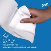 2-Ply Jumbo Roll Recycled Fiber Toilet Paper (12-Carton)