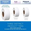 2-Ply Jumbo Roll Recycled Fiber Toilet Paper (12-Carton)