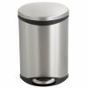 3 Gallon Step-On Medical Receptacle (Stainless Steel)