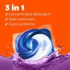 3-In-1 He Spring Meadow Scent Liquid Laundry Detergent Pods (4-Case)