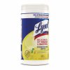 Brand Disinfecting Wipes, Lemon & Lime Blossom, White, 80/Can, Carton Of 6