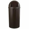 Commercial Marshal 25 Gallon Trash Can (Brown)