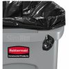 Commercial Slim Jim 23 Gallon Gray Rectangle Trash Can