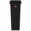 Commercial Slim Jim 23 Gallon Trash Can W/ Venting Channels