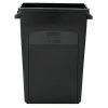 Commercial Slim Jim 23 Gallon Trash Can W/ Venting Channels