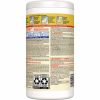 Disinfecting Wipes, 7 X 8, Lemon Fresh, 75/Canister, Carton Of 6