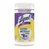 Dual Action Anti-Bacterial Disinfectant Wipes (75-Canister)