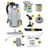 Gofit 6 Cordless Com Backpack Vacuum W/Xover Telescoping Wand Kit