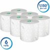 Green Core Hard Roll Paper Towels With Absorbency Pockets (6 Rolls/Case, 1150’/Roll)