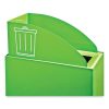 Mixx Recycling Center Lid, Topper Style, 9.87″W X 19.87″D X 0.62″H, Green