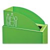 Mixx Recycling Center Lid, Topper Style, 9.87″W X 19.87″D X 0.62″H, Green