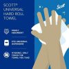 Universal Hard Roll Towels, With Absorbency Pockets™ (12 Rolls-Case)