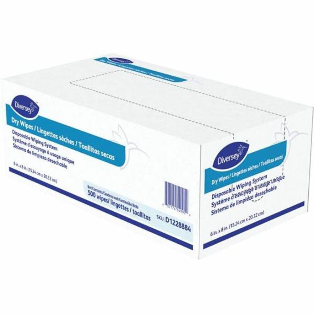 1.5 Lb. White Polypropylene All-Purpose Dry Wipes (500-Pack)