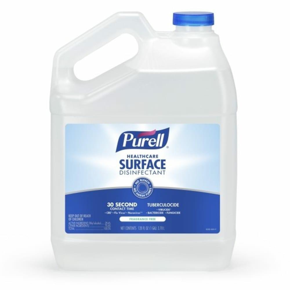 1 Gal. Pour Bottle Refill Healthcare Surface Disinfectant Case Of 4