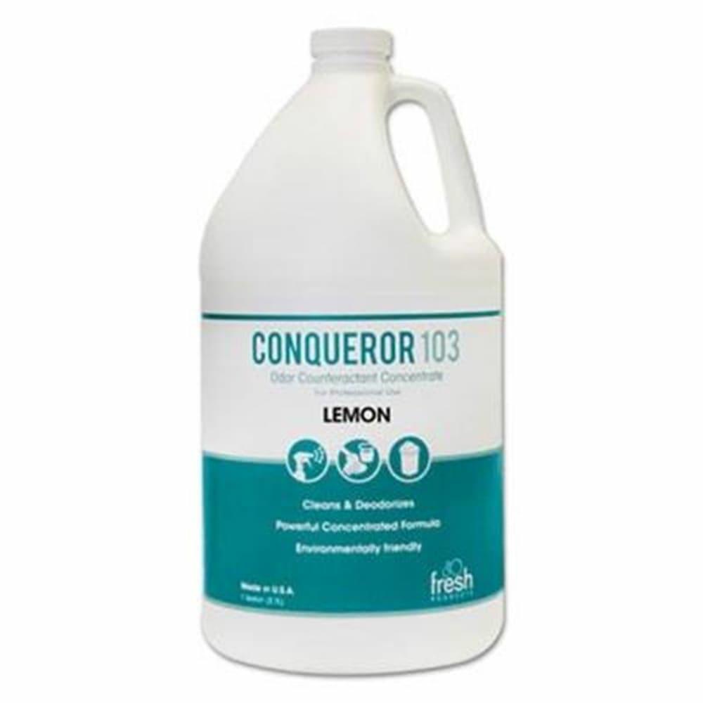 1 Gallon Lemon Scent Odor Counteractant Concentrate (4-Carton)