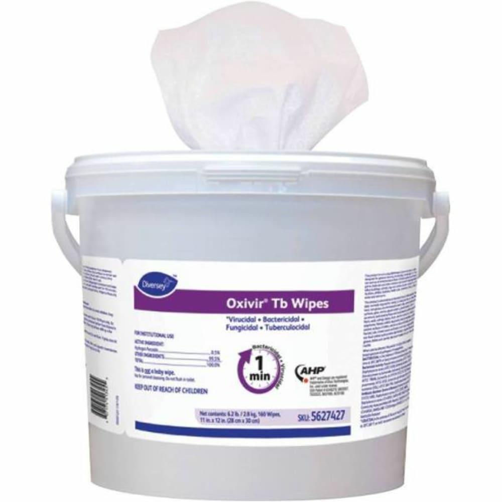 11 In X 12 In Tb Disinfecting Wipes 160 Count Bucket, 4 Buckets Per Case