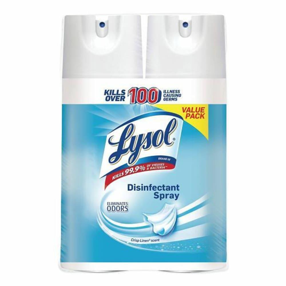 12.5 Oz Disinfectant Spray (Crisp Linen) (2-Pack)