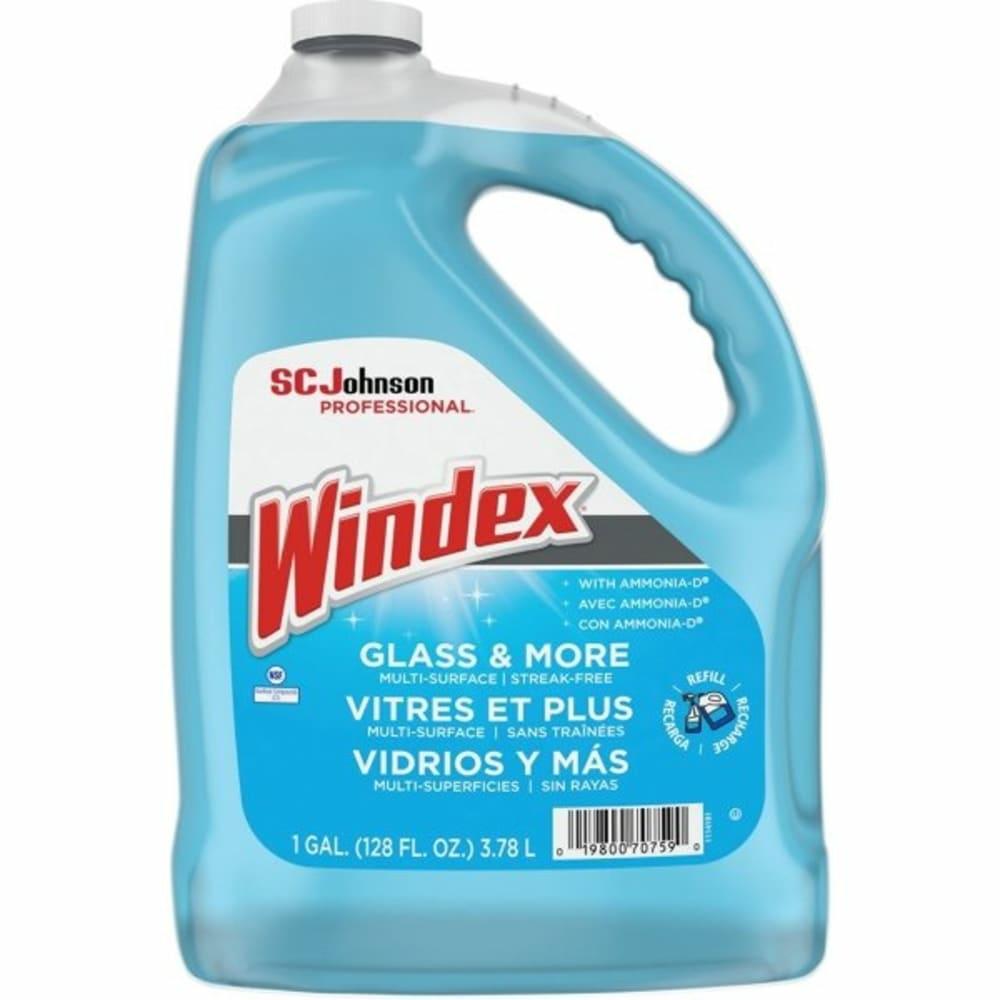 128 Oz Glass Cleaner With Ammonia-D