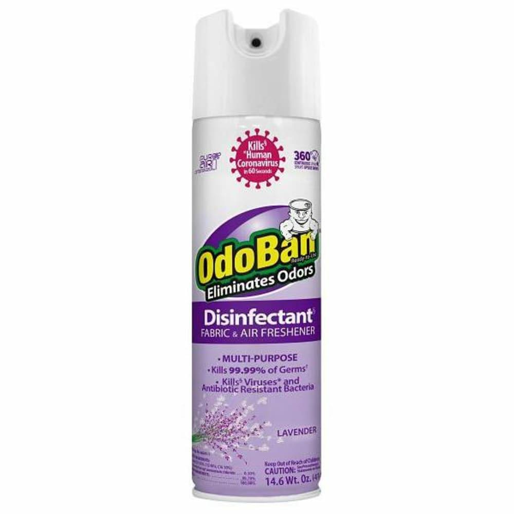 14.6 Oz Disinfectant Fabric And Air Refresher Spray Lavender Case Of 6