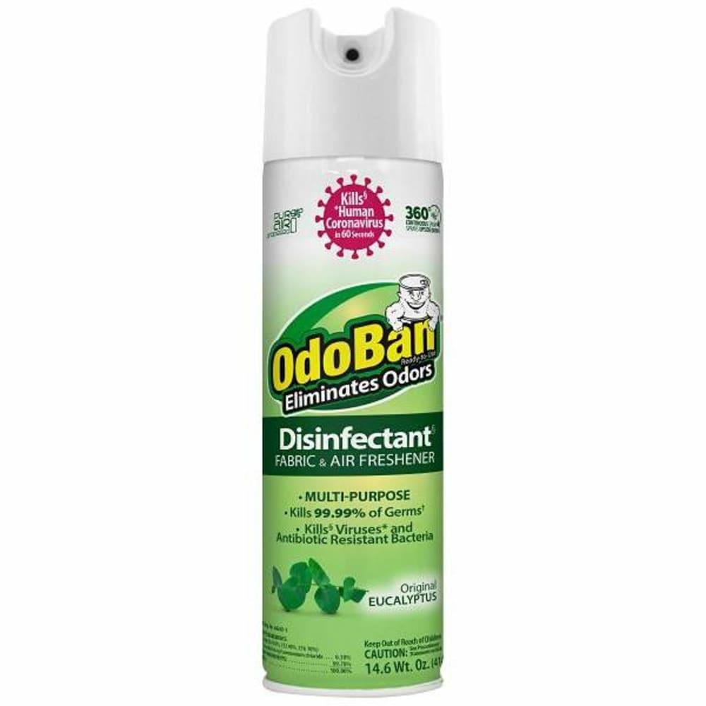 14.6 Oz Disinfectant Fabric/Air Refresher Spray, Eucalyptus Case Of 6