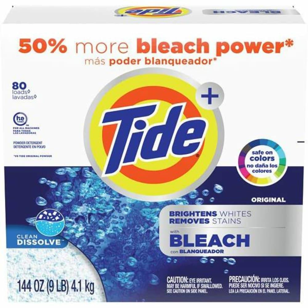 144 Oz. Original Scent Powder Laundry Detergent With Bleach