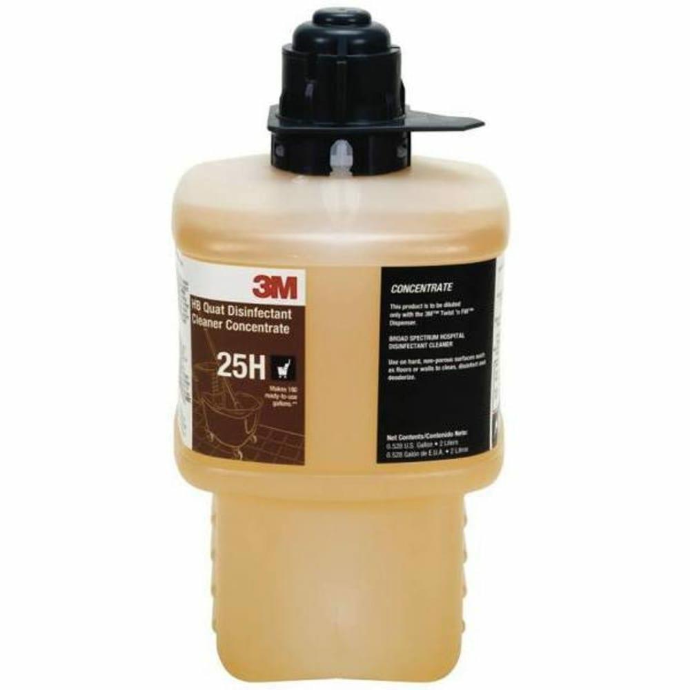 2 Liter Twist ‘ Fill Hb Quat Disinfectant Cleaner 25H Concentrate