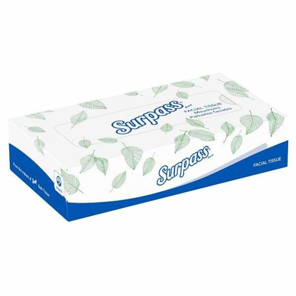 2-Ply Flat Facial Tissue Box (30 Boxes-Case)