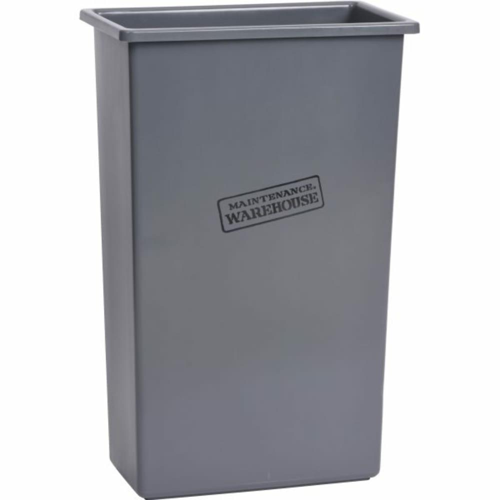 23 Gallon Rectangular Waste Receptacle (Gray)