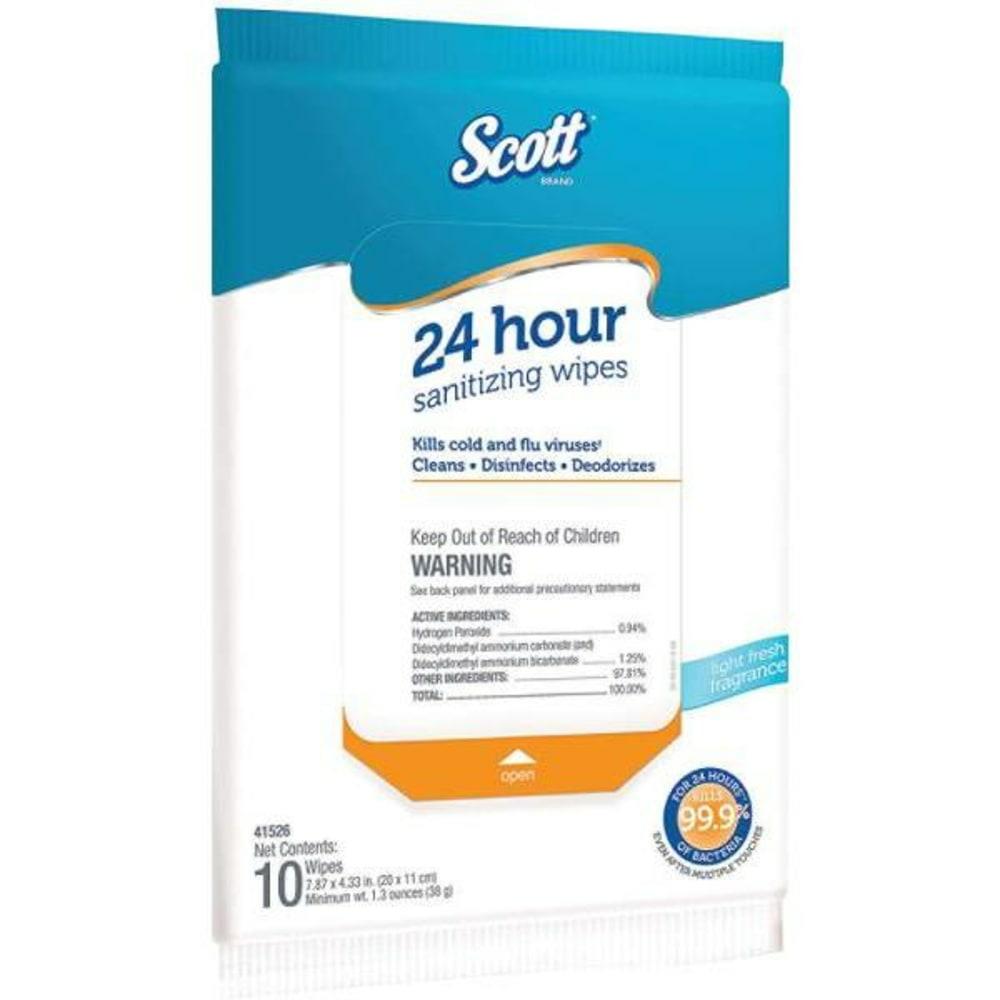 24-Hour Sanitizing Disinfecting Wipes Softpack (50-Case)