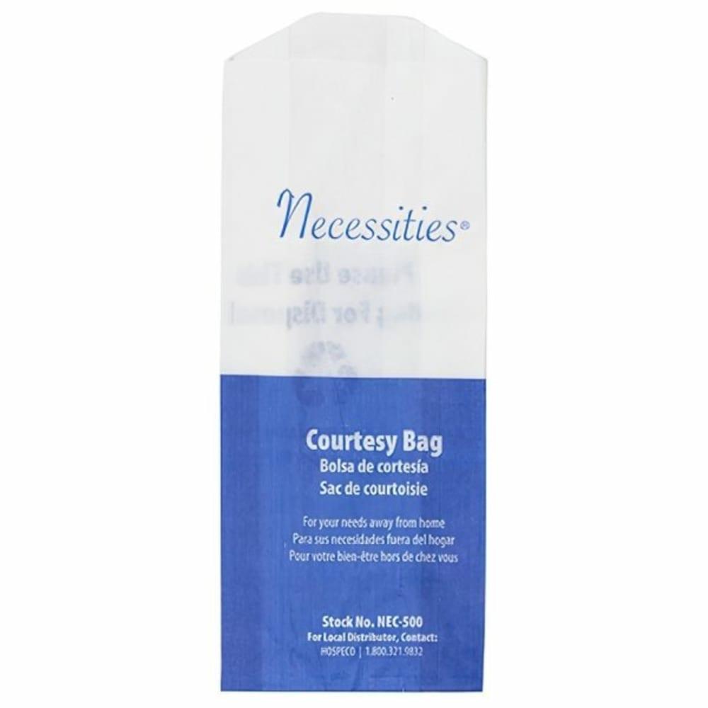 3 X 2 X 8 In Napkin Disposal Bag (500-Carton) (White)