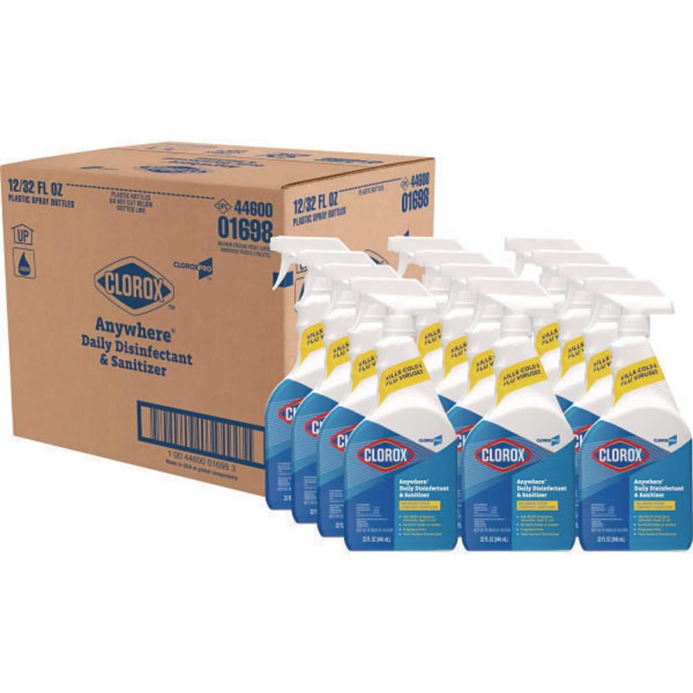 32 Oz Anywhere Hard Surface Sanitizing Spray (12-Carton)