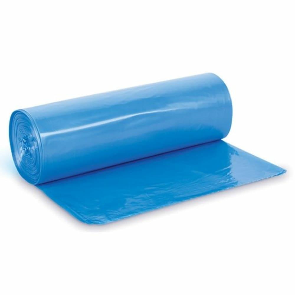 33 X 39″ 33 Gal. 0.7 Mil Blue Can Liner 10 Rolls Of 25, Case Of 250