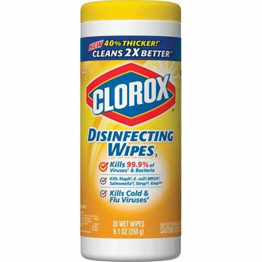 35-Count Crisp Lemon Disinfecting Wipes