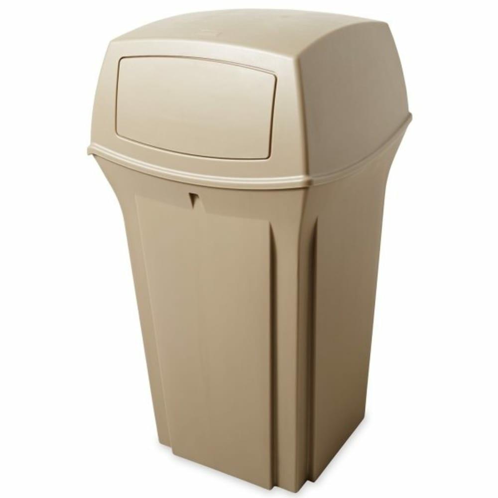 35 Gallon 2-Door Ranger Trash Can (Beige)