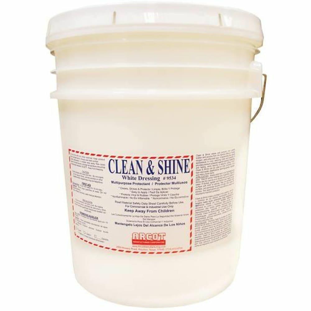 5 Gal. Clean And Shine White Dressing Pail Scented