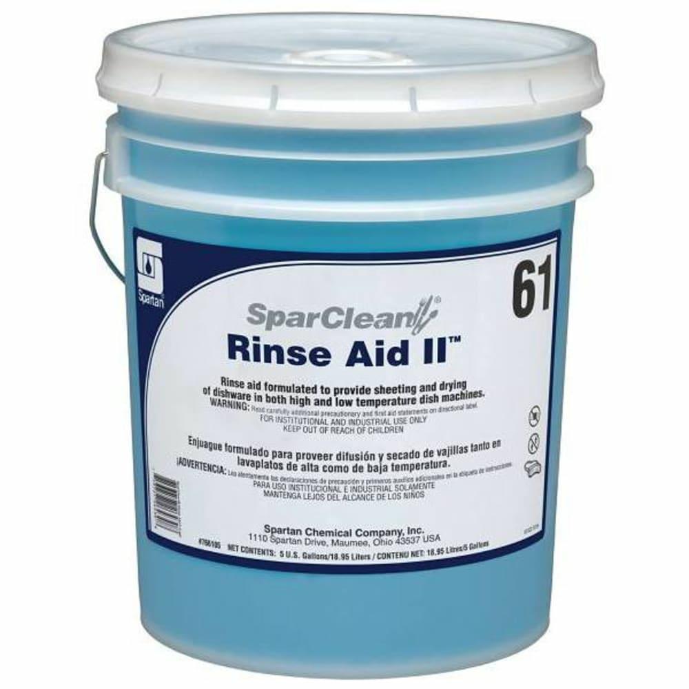 5 Gal. Sparclean Rinse Aid Ii Temperature Rinse Aid