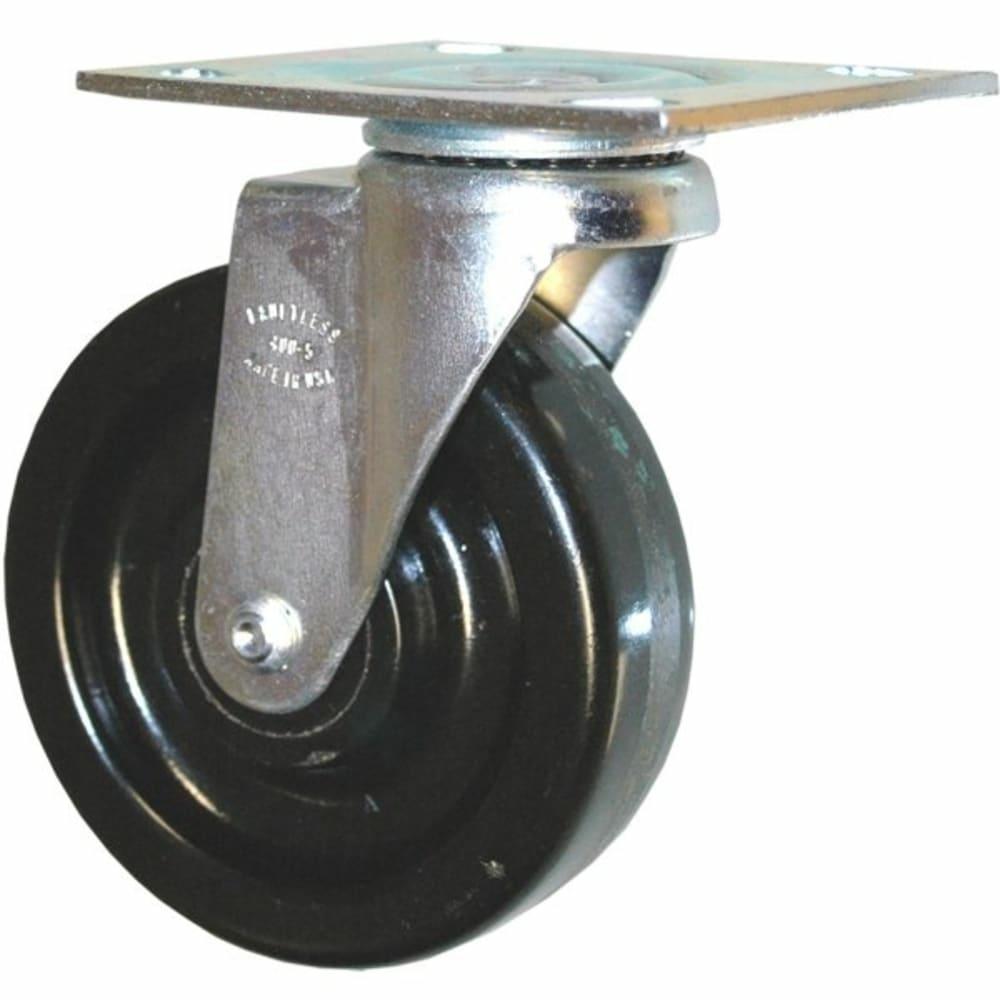 5 Inch Swivel Plate Caster W/Hardware For Tilt Truck