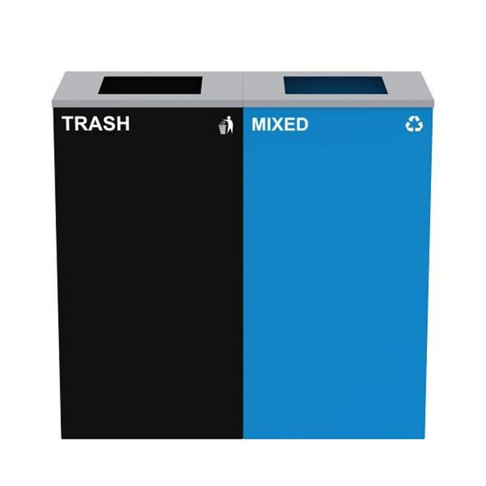 58G 2-Stream Blue – Bottles Recycling Station Package Of 2