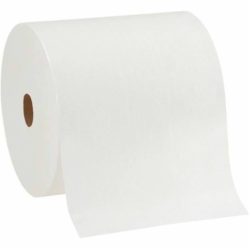 8 In. High-Capacity Recycled White Paper Towel Roll (6-Case)