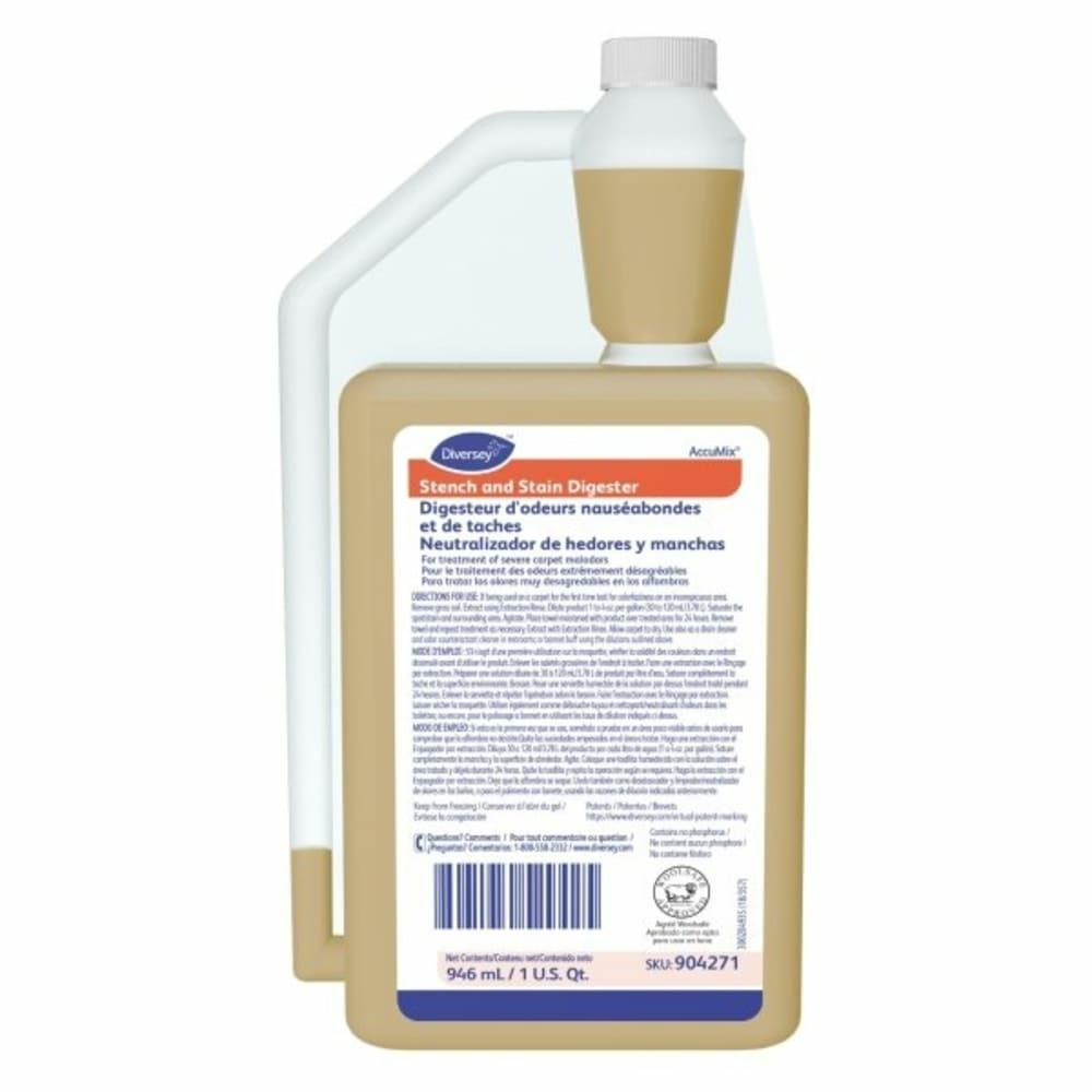 Accumix Stench And Stain Digester 1 Qt. Carpet Cleaner Case Of 6