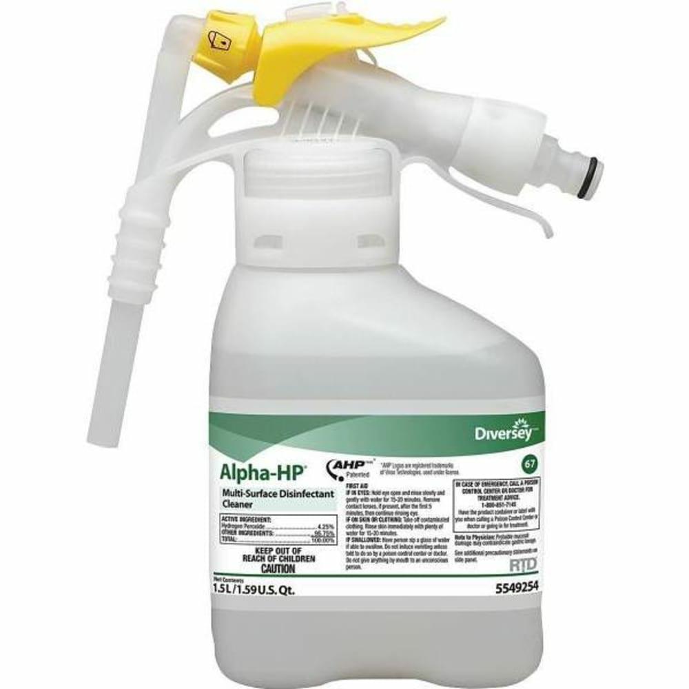 Alpha-Hp Multi-Surface Disinfectant Cleaner Rtd 1.5 L Case Of 2