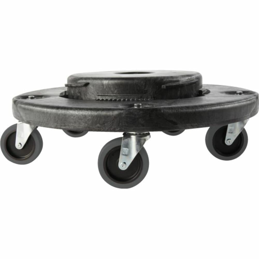 Brute 55 Gallon Quiet Black Trash Can Dolly