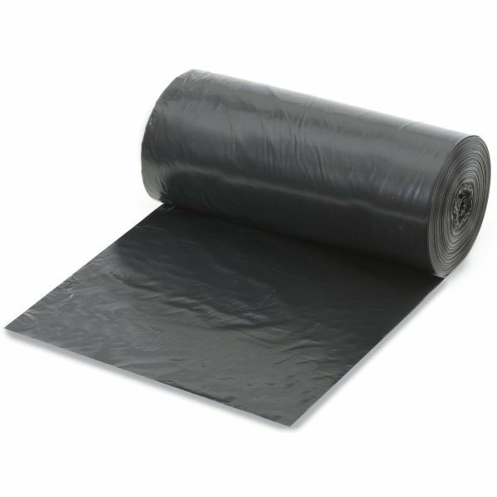 Can Liner, 45 Gal., 1.5 Mil, Low-Density, Black, 40″ X 46″, 100/Case