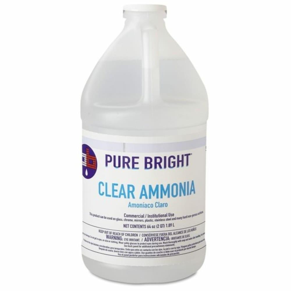 Clear Ammonia, 64Oz Bottle, Carton Of 8