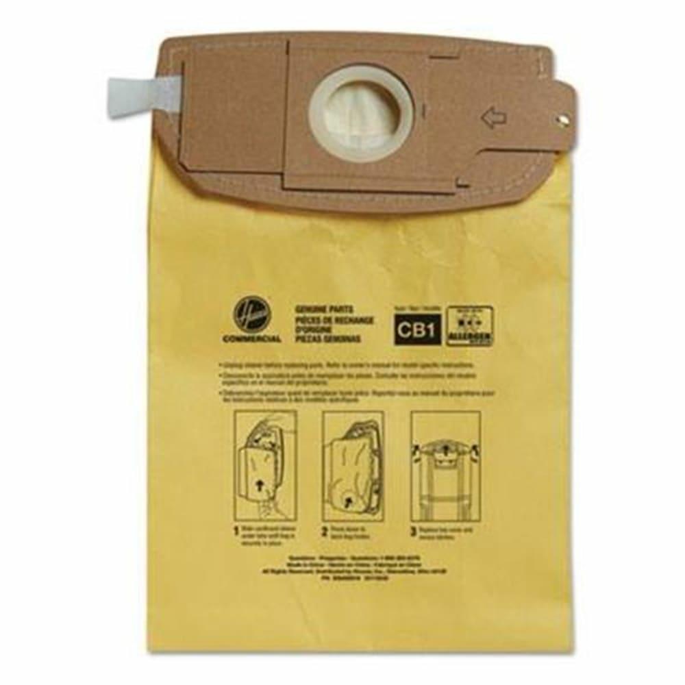 Commercial Disposable Backpack Vacuum Bag W/ Allergen Filtration (10-Carton)