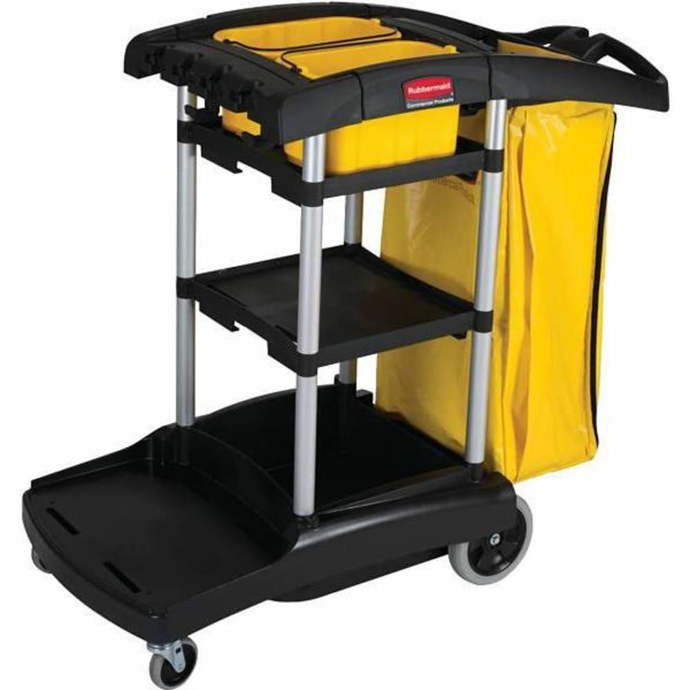 Commercial High-Capacity Cleaning Cart