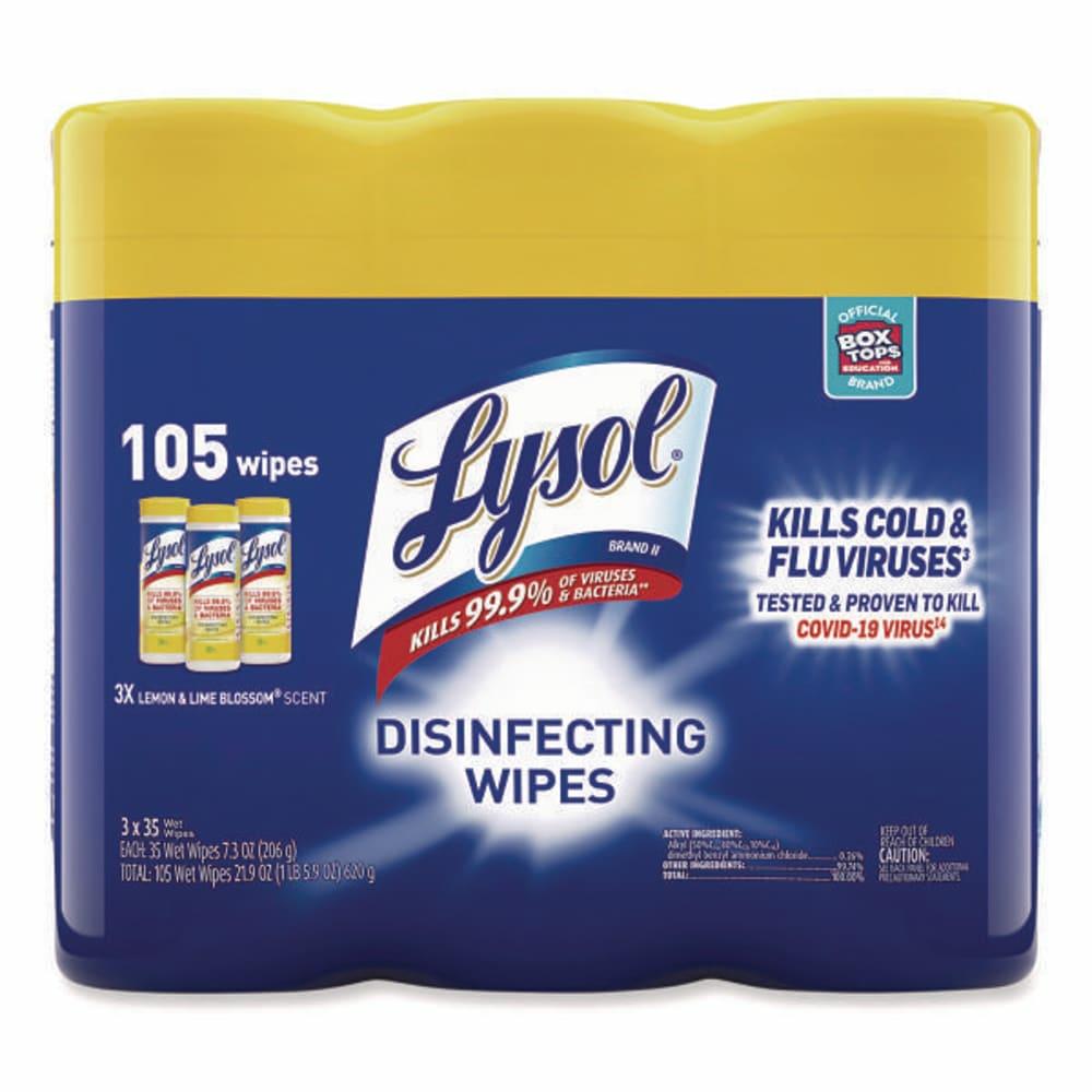 Disinfectant Wipes (35-Canister)