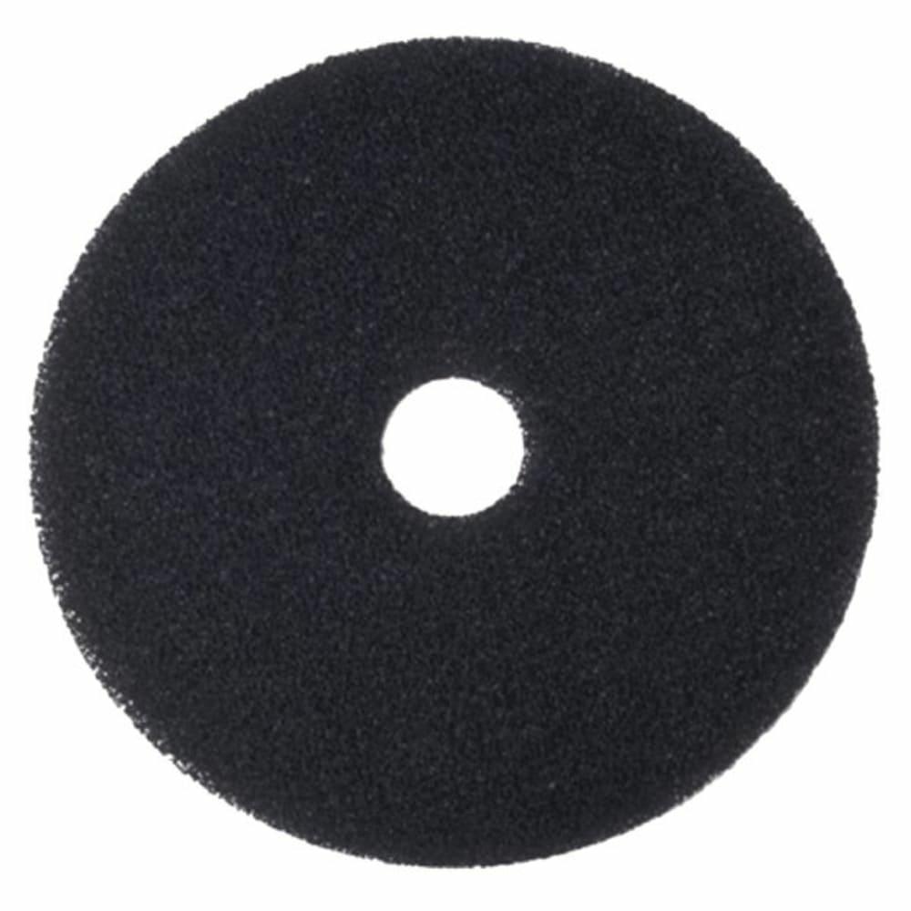 Floor Pad Medium Duty 20″ Diameter Black Box Of 5