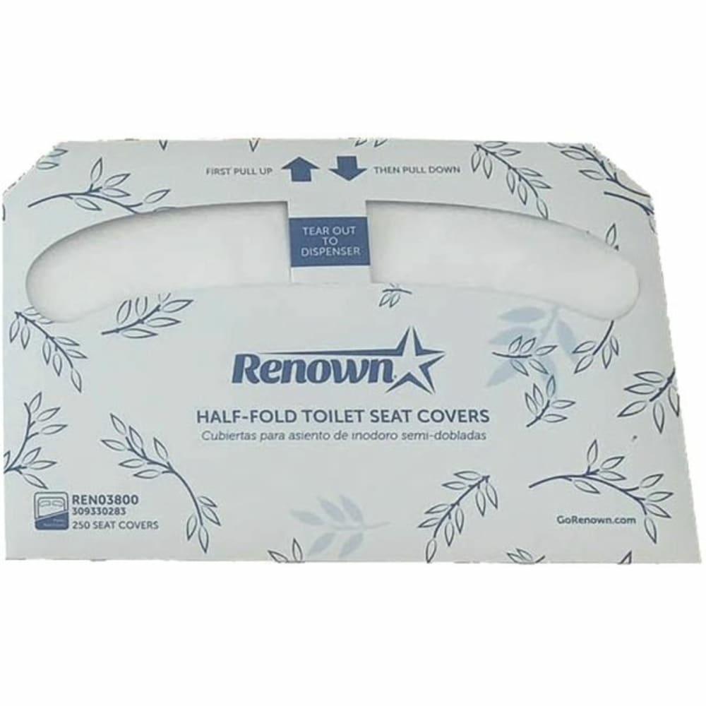 Half-Fold Toilet Seat Paper Cover-Virgin (20-Case)