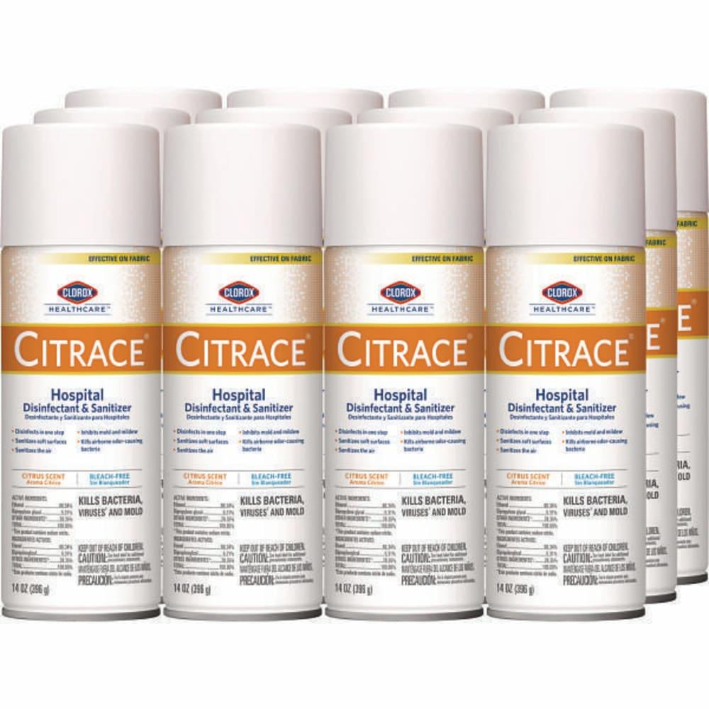 Healthcare 14 Oz Citrace Hospital Disinfectant And Deodorizer (12-Carton)